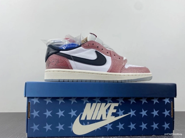 JORDAN OG AIR LOW 1 X 'RED BLACK' ROOM FN0432-017 TROPHY 1020